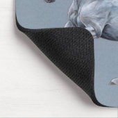 Tapis De Souris Cheval blanc Mousepad (Coin)