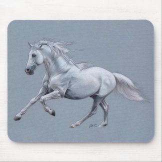 Tapis De Souris Cheval blanc Mousepad