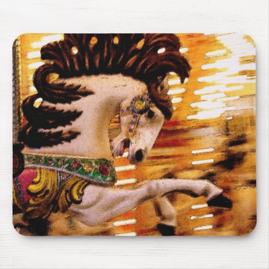 Tapis De Souris Cheval Blur #3 (Devant)