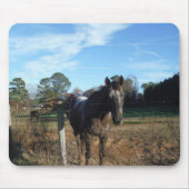 Tapis De Souris Cheval brun Coco et Crème (Devant)