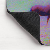 Tapis De Souris Cheval DANS UN CHAMP D'URPURE DE COURSE : ajouter  (Coin)