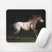 Tapis De Souris Cheval d'Appaloosa courant 4 (Avec souris)
