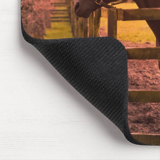 Tapis De Souris Cheval d'automne (Coin)