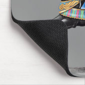 Tapis De Souris Cheval de Carrousel Noir (Coin)