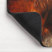 Tapis De Souris Cheval de châtaignes Morgan (Coin)