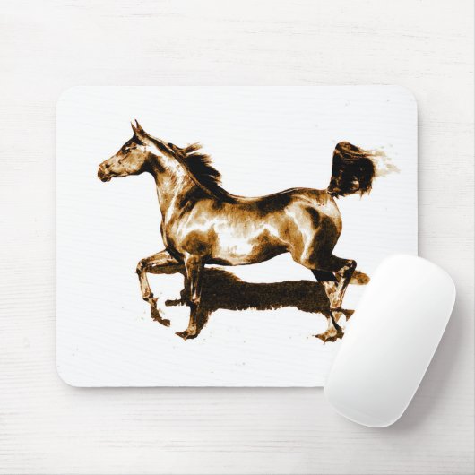 Tapis De Souris Cheval de course (Avec souris)