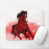 Tapis De Souris Cheval de course (Avec souris)