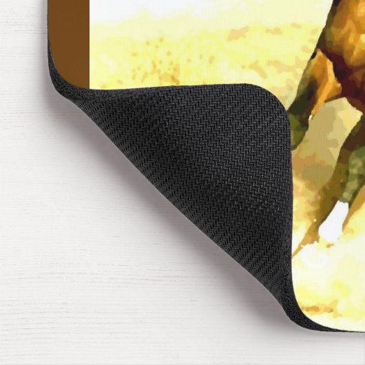 Tapis De Souris Cheval de course (Coin)