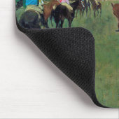 Tapis De Souris Cheval de course Longchamp, Edgar Degas (Coin)