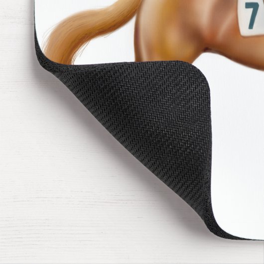 Tapis De Souris Cheval de course Mousepad de pur sang (Coin)