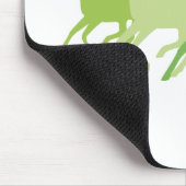 Tapis De Souris Cheval de course (vert) (Coin)