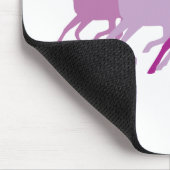 Tapis De Souris Cheval de course (violet) (Coin)
