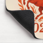 Tapis De Souris Cheval de feu chinois 2026 (Coin)