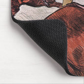 Tapis De Souris Cheval de Jockey et de Course, Lautrec (Coin)