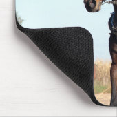 Tapis De Souris Cheval de l'Amish rural et buggy (Coin)