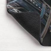 Tapis De Souris Cheval de percheron noir prêt et prêt (Coin)