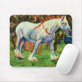 Tapis De Souris Cheval de Shire Mousepad (Avec souris)