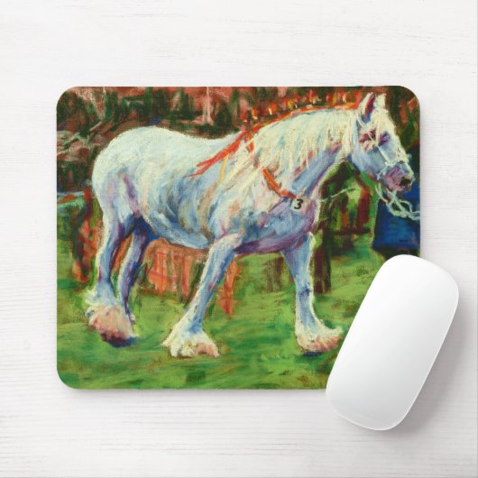 Tapis De Souris Cheval de Shire Mousepad (Avec souris)