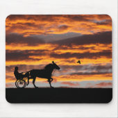 Tapis De Souris Cheval de Trot standard Mousepad (Devant)