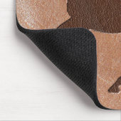 Tapis De Souris Cheval en cuir embarqué (Coin)
