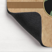Tapis De Souris Cheval en cuir MousePad (Coin)