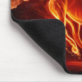 Tapis De Souris Cheval en feu (Coin)