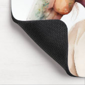 Tapis De Souris Cheval floral exceptionnel (Coin)