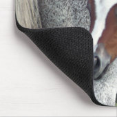 Tapis De Souris Cheval Foie Art Mousepad (Coin)