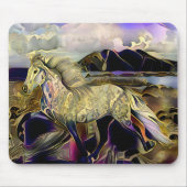 Tapis De Souris Cheval islandais Art Déco (Devant)