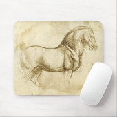 Tapis De Souris Cheval Leonardo DaVinci (Avec souris)