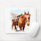 Tapis De Souris Cheval Lover_ (Avec souris)