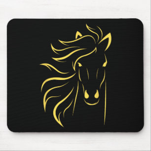 Tapis De Souris Cheval Lover Cadeaux Femmes Equestre Hommes Horseb