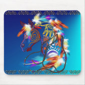 Tapis De Souris Cheval lumineux Mousepad (Devant)
