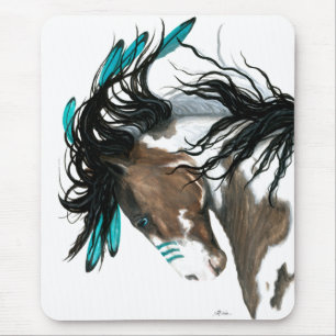 Tapis De Souris Cheval Majestic Pinto de Bihrle