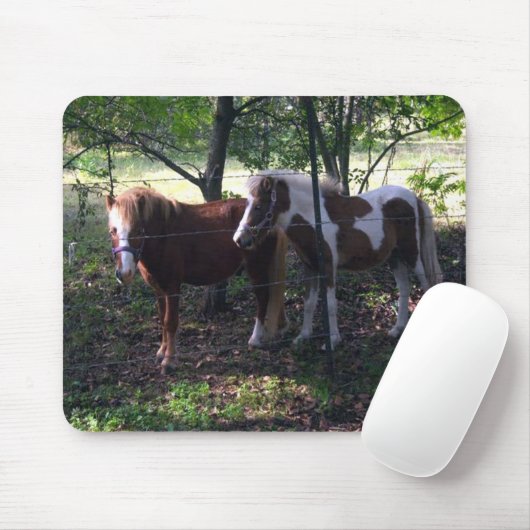 Tapis De Souris Cheval miniature Mousepad (Avec souris)