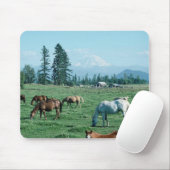Tapis De Souris Cheval Mousepad (Avec souris)