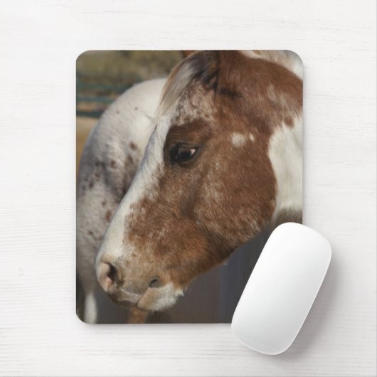 Tapis De Souris Cheval Mousepad (Avec souris)