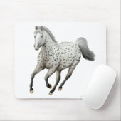 Tapis De Souris Cheval Mousepad d'Appaloosa de léopard (Avec souris)