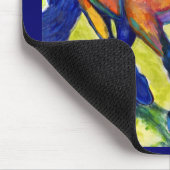 Tapis De Souris Cheval Mousepad de couleur d'eau (Coin)