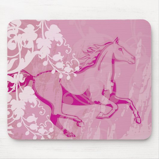Tapis De Souris Cheval mystique de jardin (Devant)