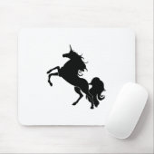 Tapis De Souris Cheval noir (Avec souris)