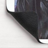 Tapis De Souris CHEVAL NOIR Mousepad d'ÉTALON (Coin)