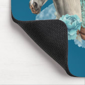 Tapis de souris Cheval Occidental - Navy (Coin)