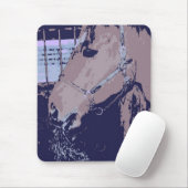 Tapis De Souris Cheval Pop Art (Avec souris)