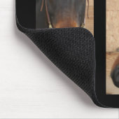 Tapis De Souris Cheval quart Mousepad (Coin)