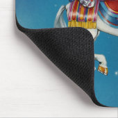 Tapis De Souris Cheval rouge, blanc et bleu de Mousepads - de (Coin)