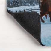 Tapis De Souris Cheval Sorrel Spirité en Neige pour les amateurs d (Coin)