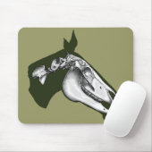 Tapis De Souris Cheval Squelette (Avec souris)
