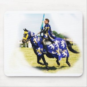 Tapis De Souris Chevalier à cheval