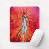 Tapis De Souris Chevalier blanc (Avec souris)